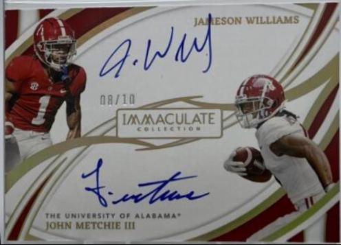 John Metchie III, Jameson Williams [Gold] #DA-JM