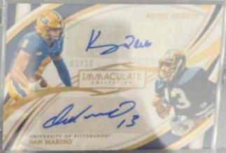 Kenny Pickett, Dan Marino [Gold] #DA-KDA