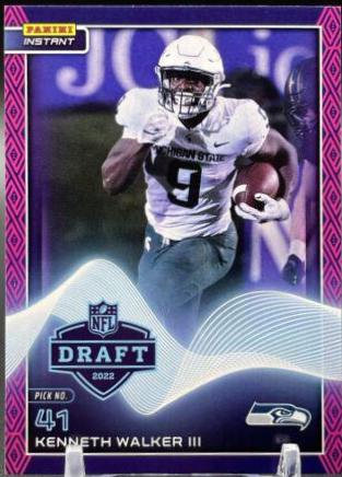Kenneth Walker III [Purple & Pink] #19