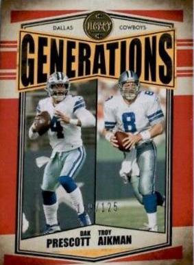 Dak Prescott, Troy Aikman [Orange] #G-8