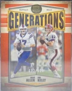 Jim Kelly, Josh Allen [Orange] #G-2