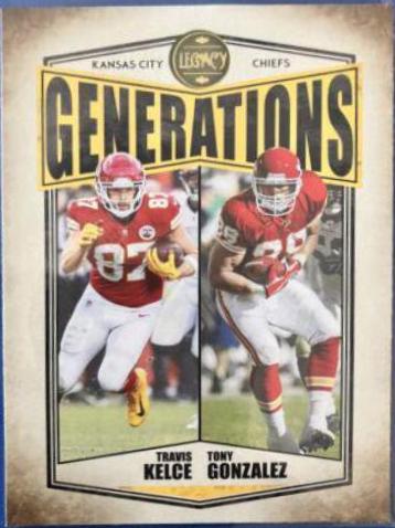 Tony Gonzalez, Travis Kelce #G-9