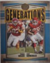 Tony Gonzalez, Travis Kelce [Indigo] #G-9