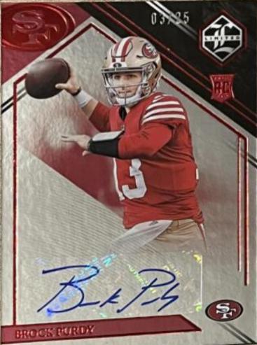 Brock Purdy [Autograph Ruby] #192