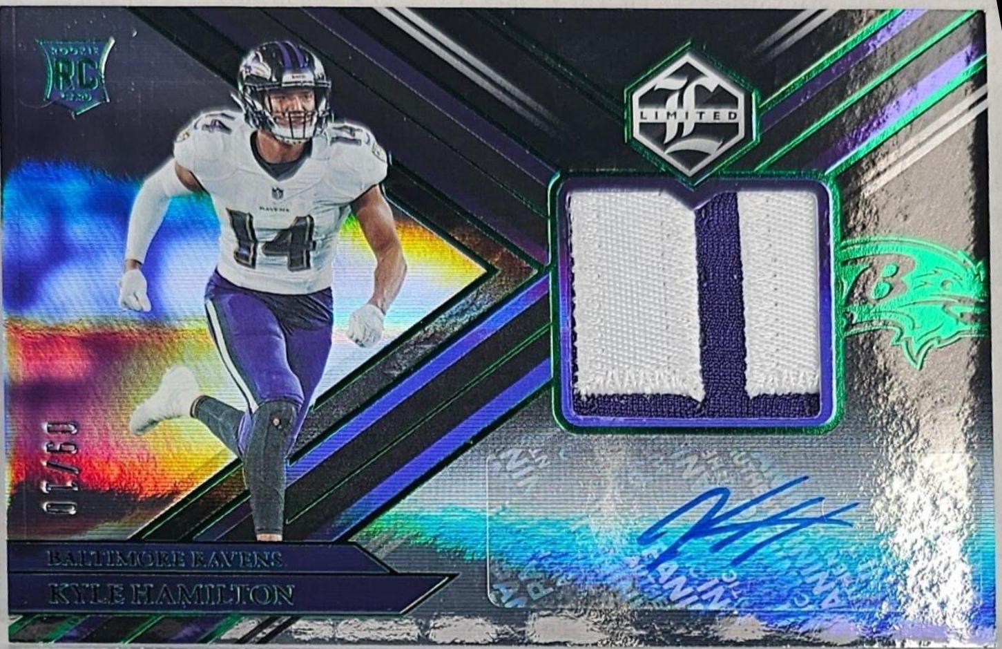 Kyle Hamilton [Patch Autograph Emerald] #131