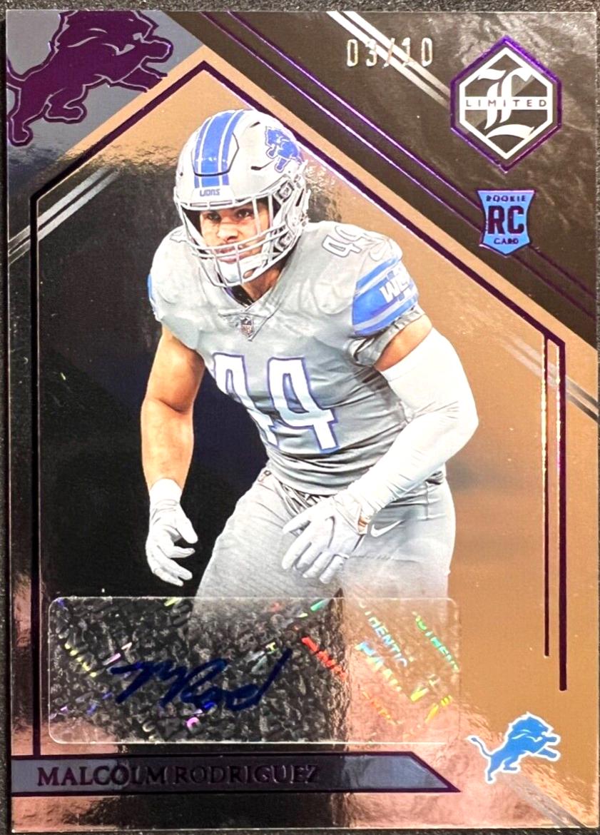 Malcolm Rodriguez [Autograph Amethyst] #186