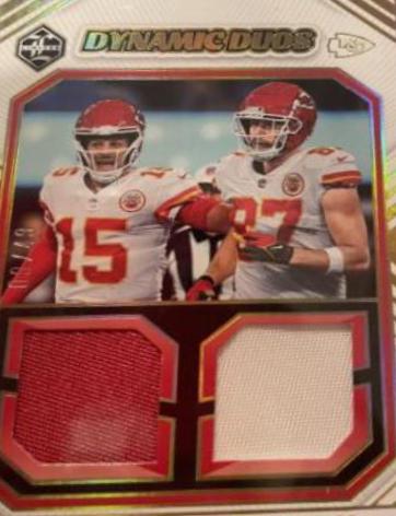 Patrick Mahomes II, Travis Kelce [Gold] #DD-KC