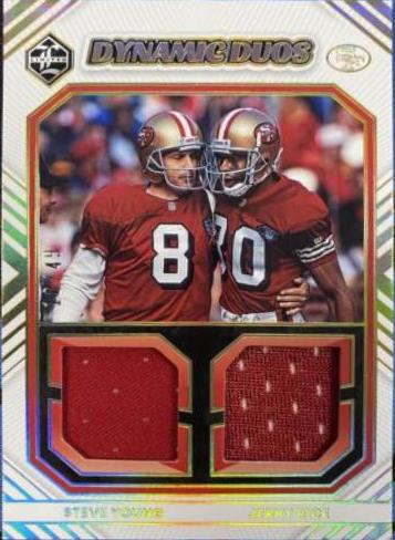 Steve Young, Jerry Rice [Gold] #DD-SF