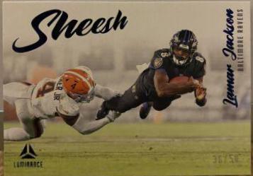 Lamar Jackson [Blue] #SHS-LJA