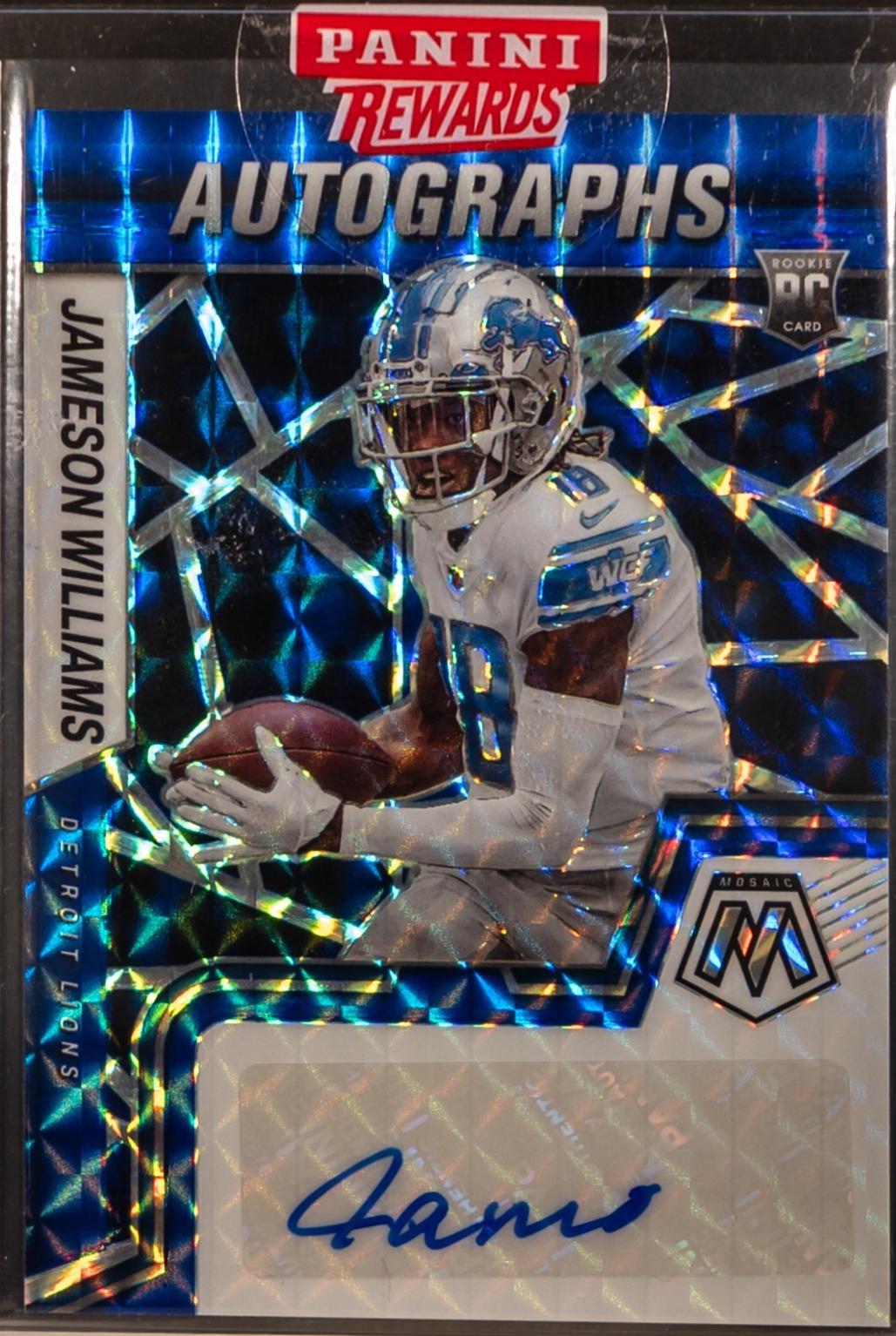 Jameson Williams [Blue] #RAM-JW