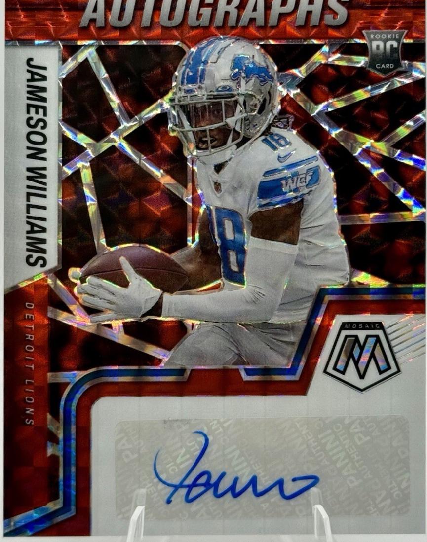 Jameson Williams [Red] #RAM-JW
