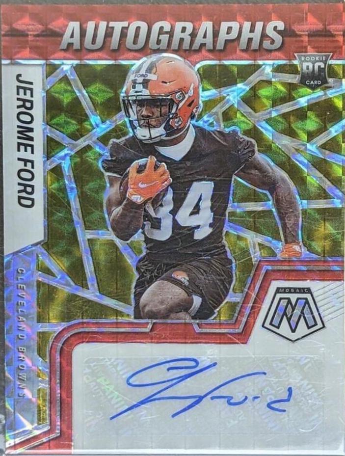 Jerome Ford [Gold] #RAM-JF