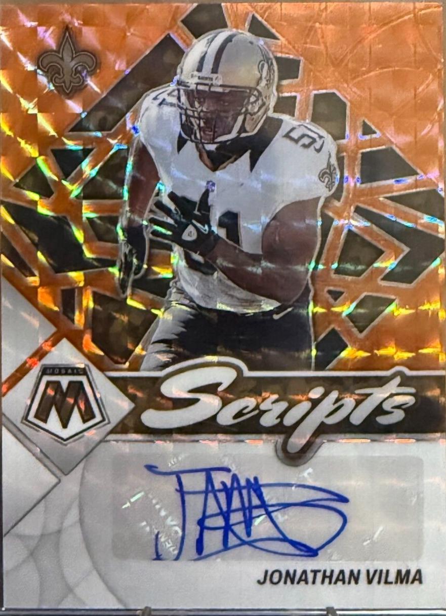 Jonathan Vilma [Orange] #S-JV