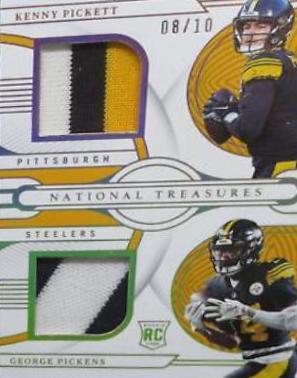 George Pickens [Patch Autograph Holo Gold] #172