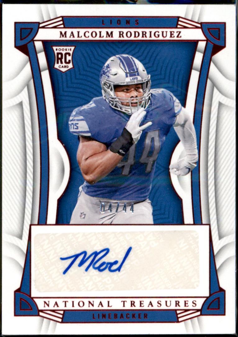 Malcolm Rodriguez [Signature Jersey Number Red] #152