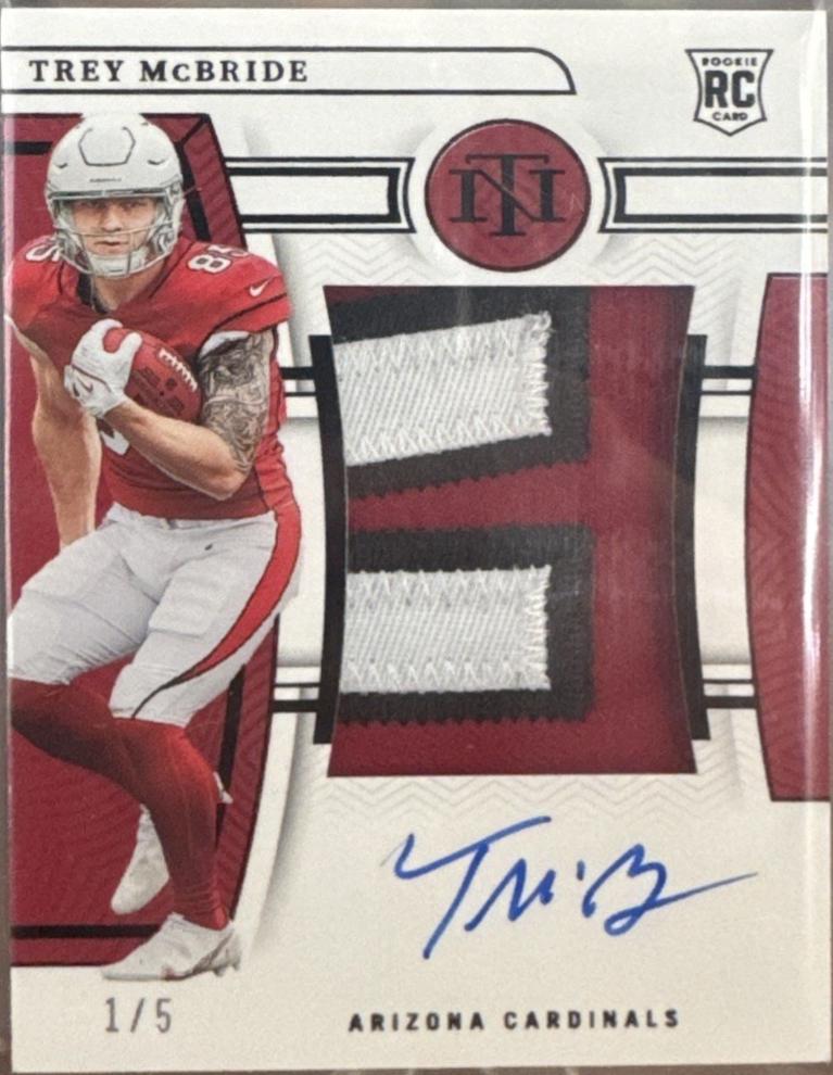 Trey McBride [Patch Autograph Black] #180