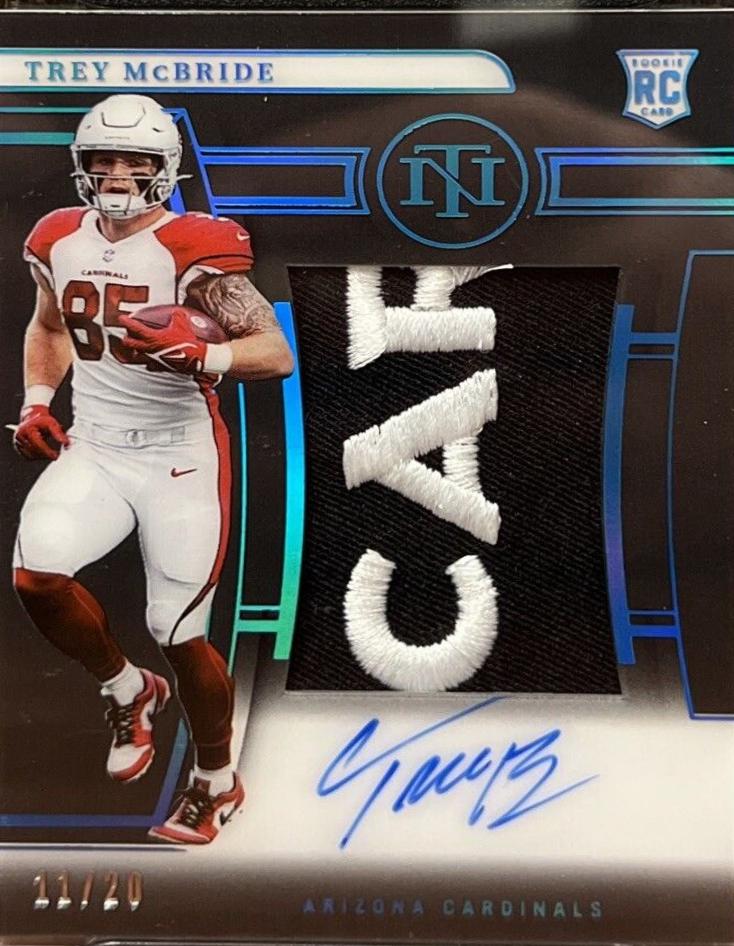 Trey McBride [Patch Autograph Midnight] #180