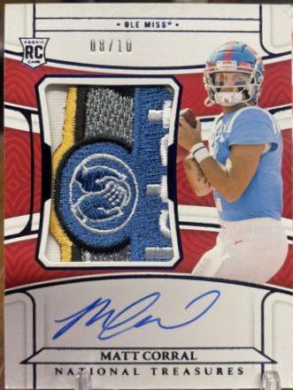 Matt Corral [Materials Signature Bowl Logo 2] #74