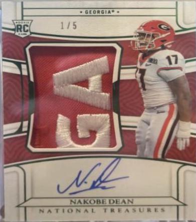 Nakobe Dean [Materials Signature Emerald] #58
