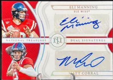 Eli Manning, Matt Corral [Silver] #DS-OLE