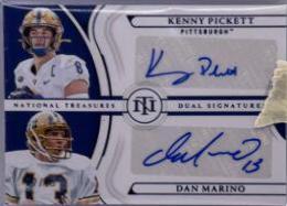 Kenny Pickett, Dan Marino [Blue] #DS-DKP
