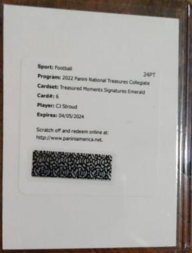CJ Stroud [Emerald] #TM-CJS