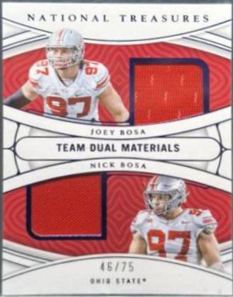 Joey Bosa, Nick Bosa [Blue] #TDM-BOS