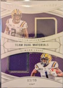 Justin Jefferson, Ja'Marr Chase #TDM-LSU