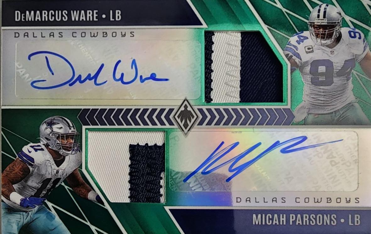 DeMarcus Ware, Micah Parsons [Green] #DPA-DM