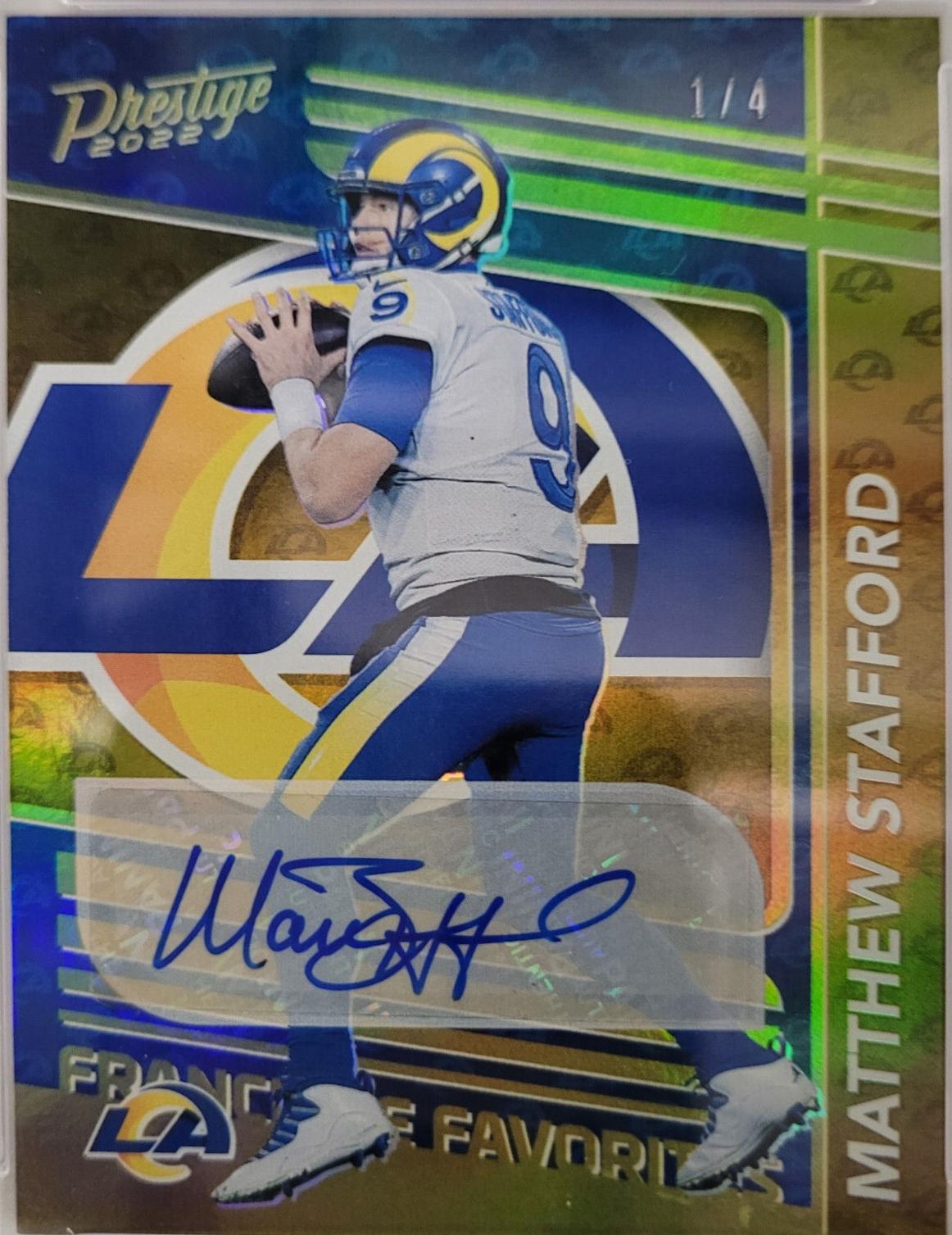 Matthew Stafford [Autograph Gold] #FF-2