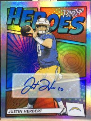 Justin Herbert [Autograph Platinum] #H-3