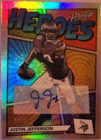 Justin Jefferson [Autograph] #H-10