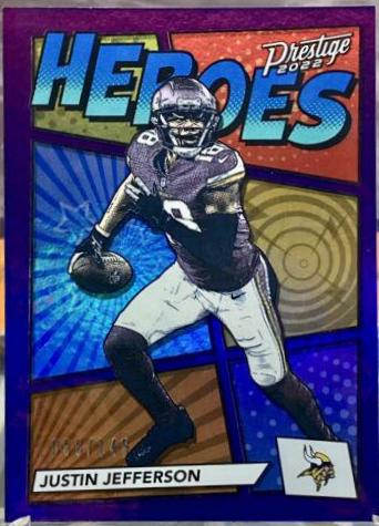 Justin Jefferson [Purple] #H-10
