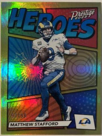 Matthew Stafford [Gold] #H-7