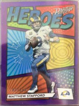 Matthew Stafford [Purple] #H-7