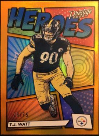 T. J. Watt [Orange] #H-13