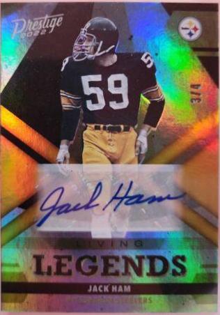 Jack Ham [Autograph Gold] #LL-8