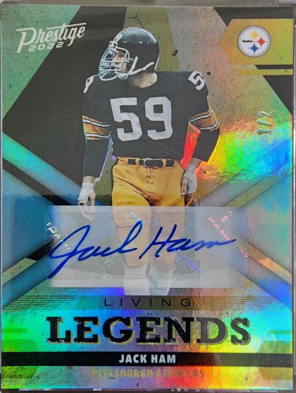 Jack Ham [Autograph Platinum] #LL-8
