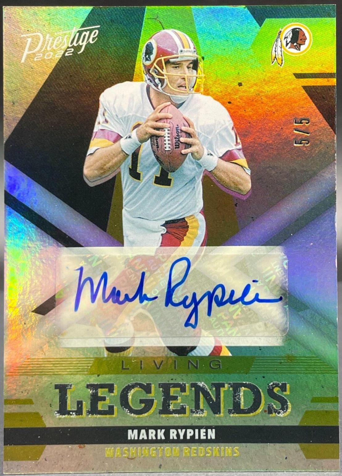 Mark Rypien [Autograph] #LL-12