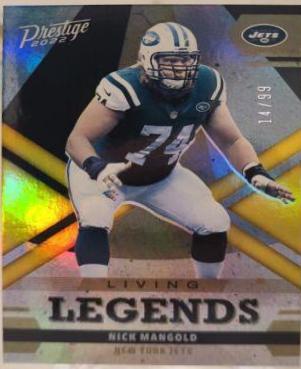 Nick Mangold [Gold] #LL-17