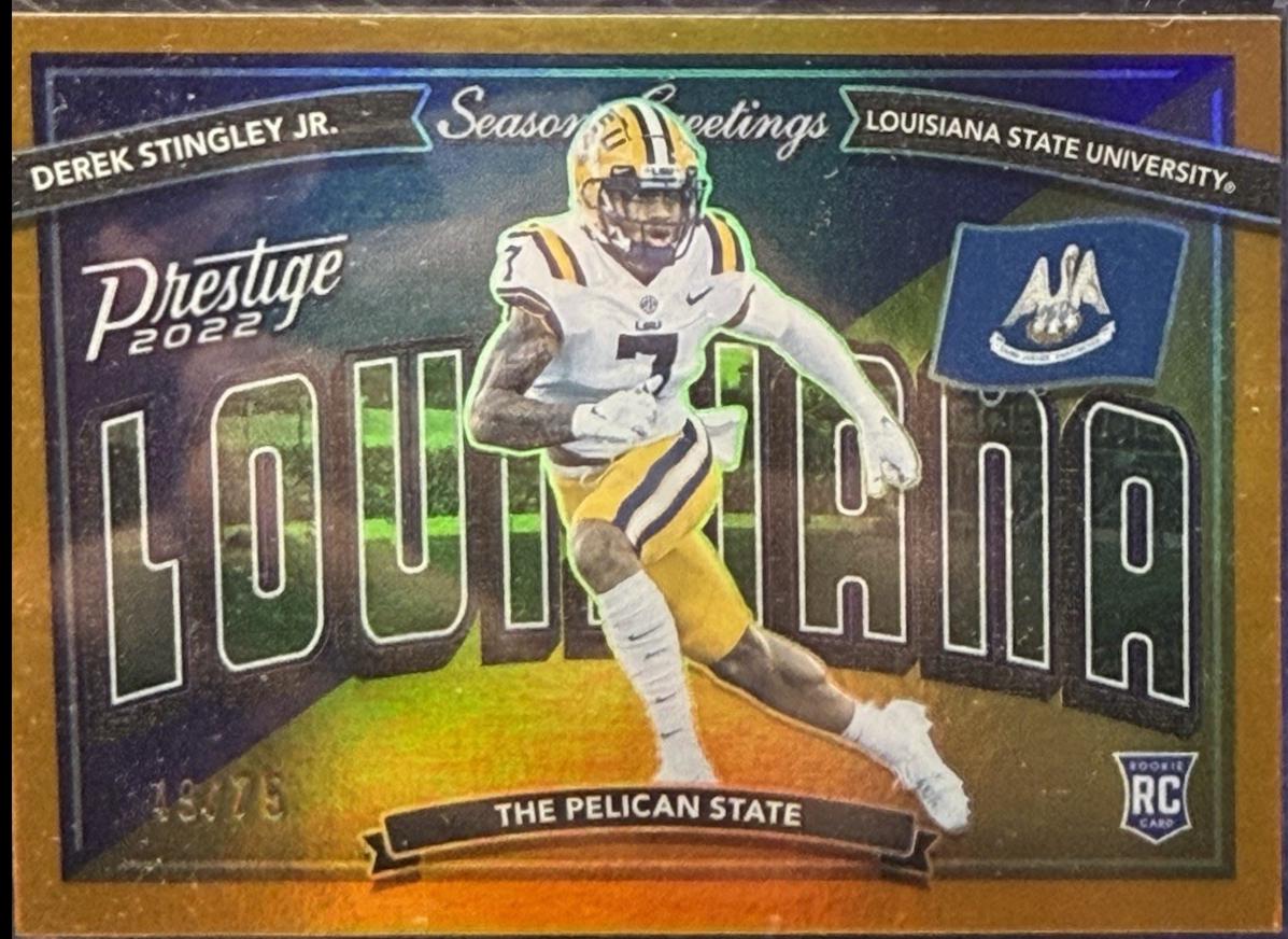 Derek Stingley Jr. [Orange] #SG-20