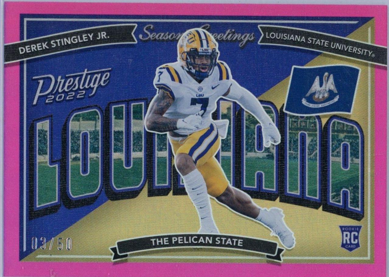 Derek Stingley Jr. [Pink] #SG-20