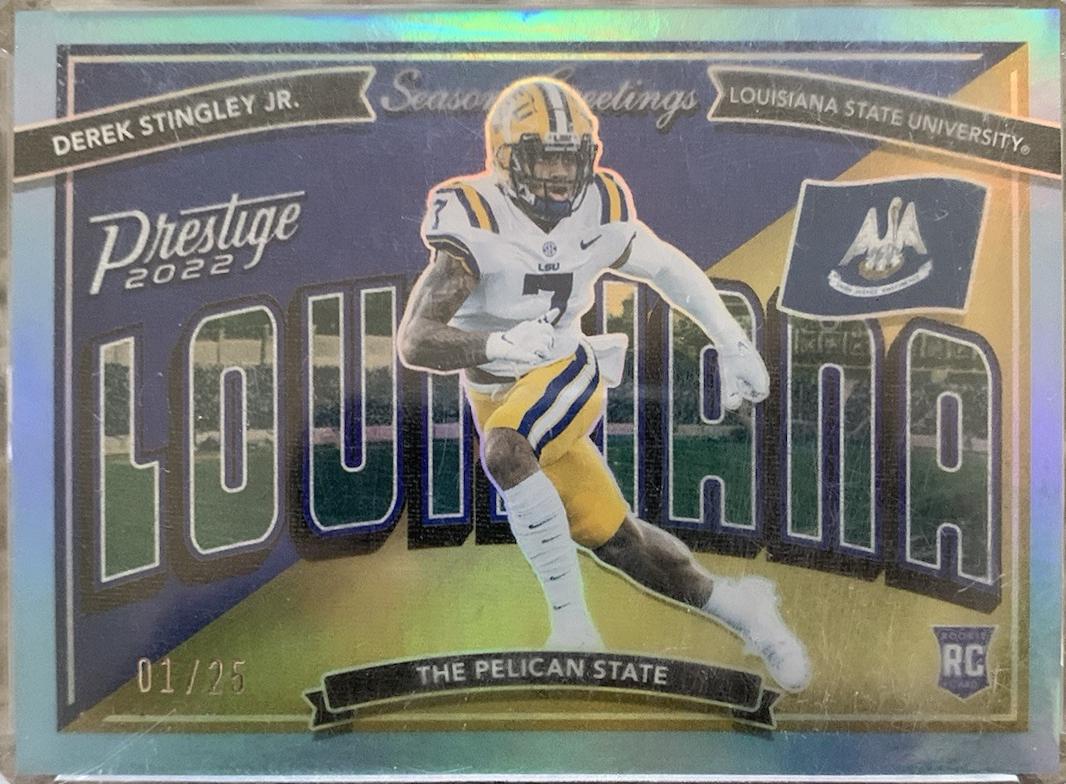 Derek Stingley Jr. [Platinum] #SG-20