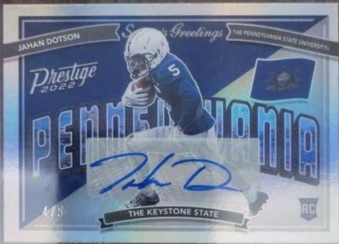 Jahan Dotson [Autograph] #SG-12