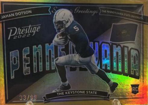 Jahan Dotson [Gold] #SG-12