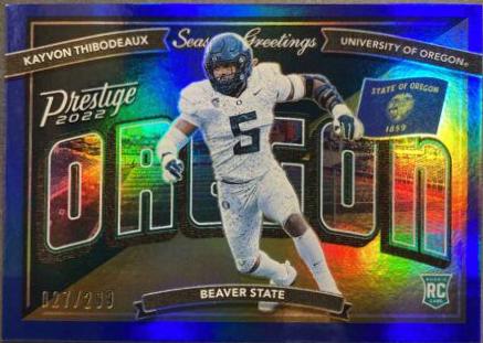 Kayvon Thibodeaux [Blue] #SG-18