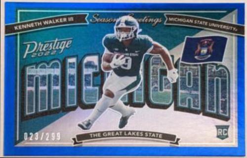 Kenneth Walker III [Blue] #SG-15