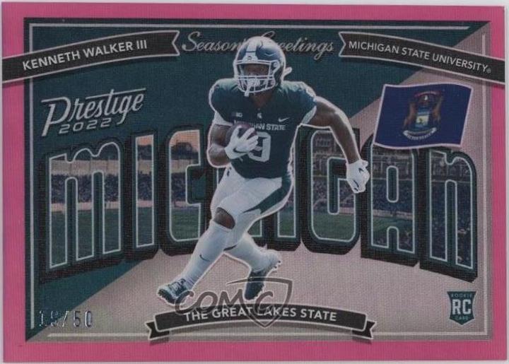 Kenneth Walker III [Pink] #SG-15