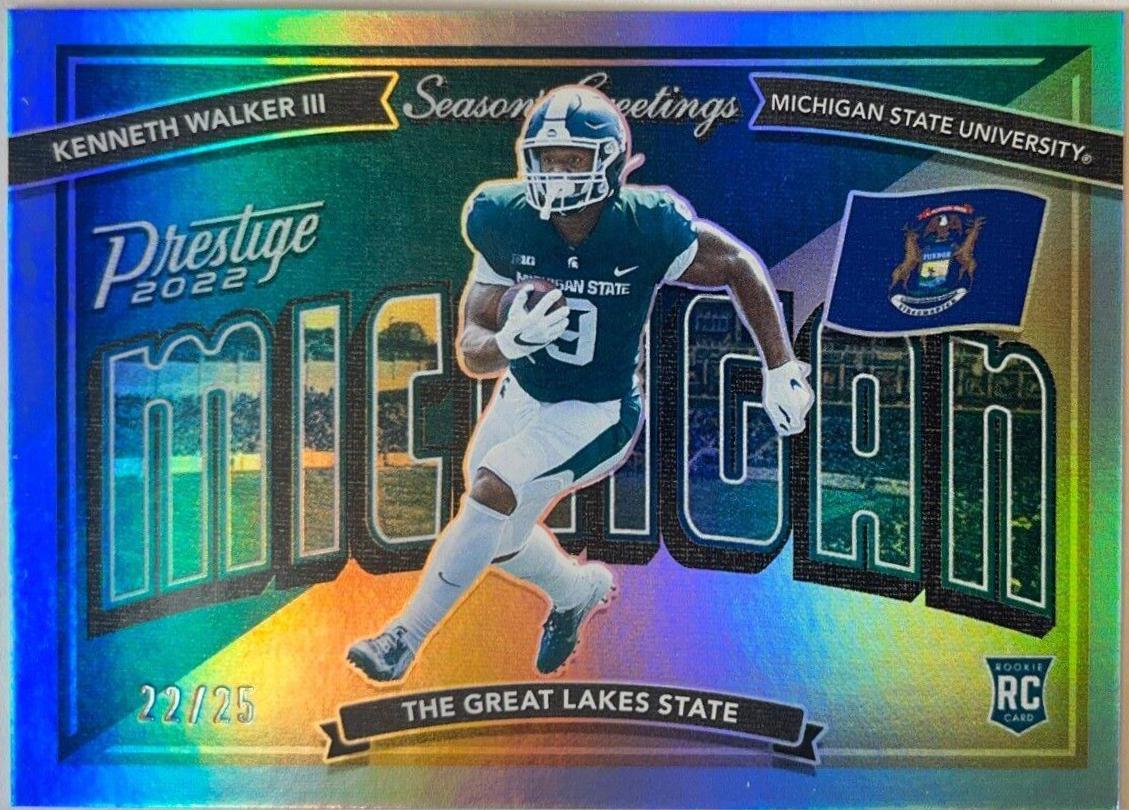 Kenneth Walker III [Platinum] #SG-15