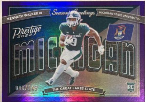 Kenneth Walker III [Purple] #SG-15